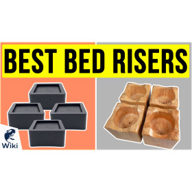 Bed Risers 6 Inch with 4 Raised Edge,Heavy Duty Furniture Risers