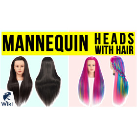 Hairdressing Mannequin Head, Easy Use Dark Brown Hair Braiding