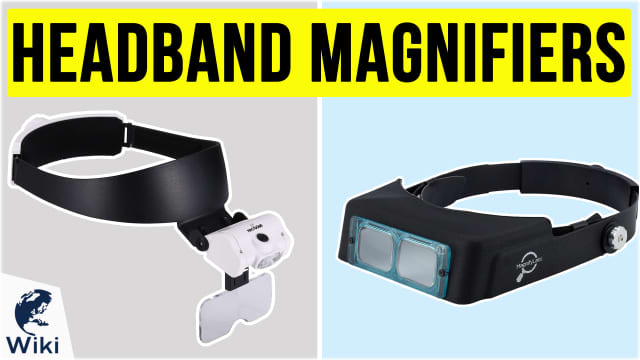 Head Magnifier Visor with Light for Precision Electronics Work