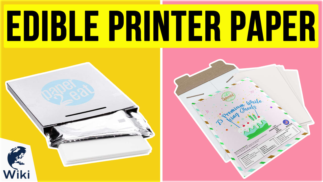 Top 9 Edible Printer Paper Video Review
