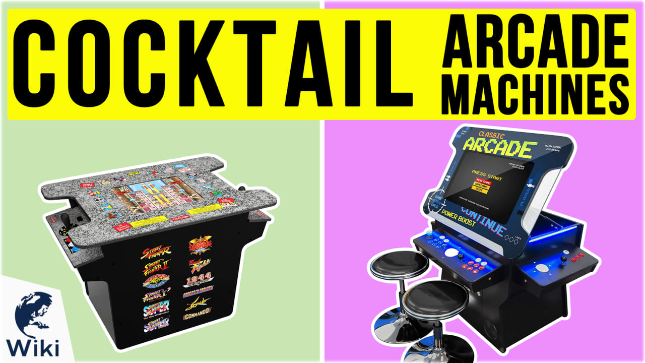 Doc and Pies Arcade Factory 412 Classic Retro Games Cocktail Arcade Machine  - Full Size - 2-Player & Reviews