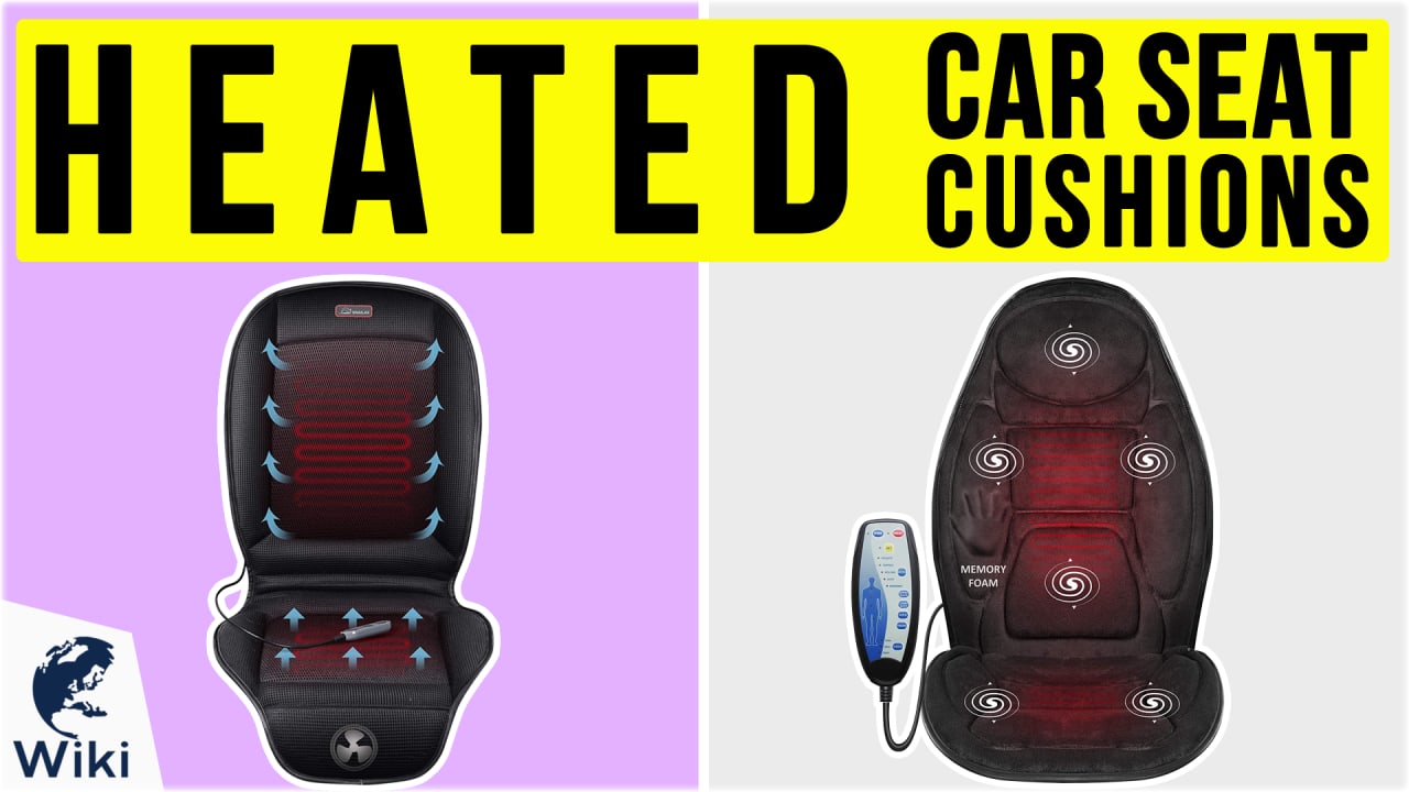 Car Cushion with Massage and Heat by Sharper Image @