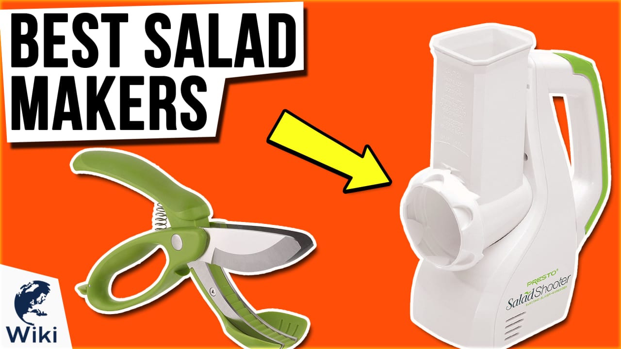 How to slice cucumbers with the Presto Salad Shooter 