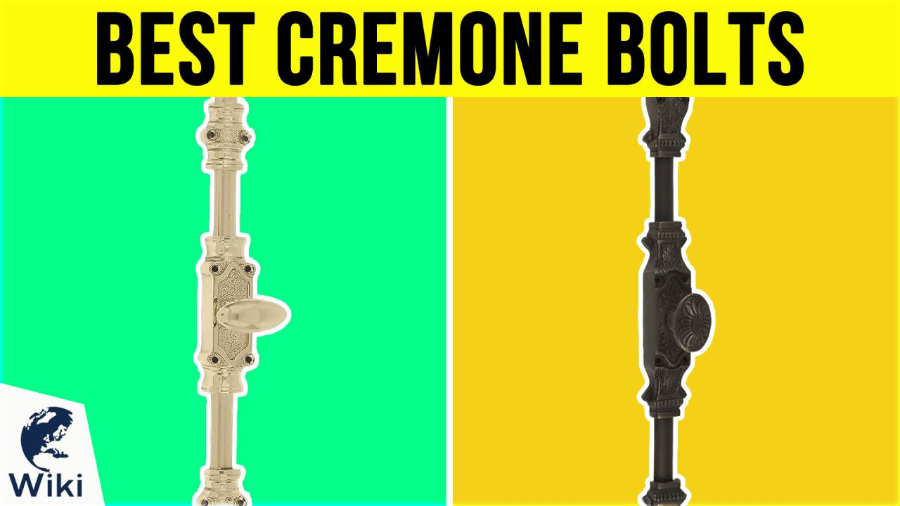 6 Best Cremone Bolts