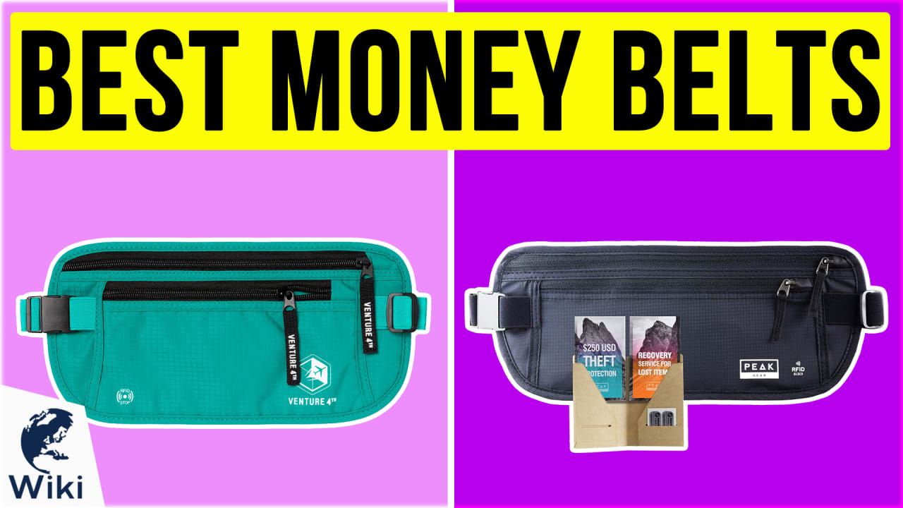 Premium Travel Money Belt - $500 Theft Protection, RFID Blocking