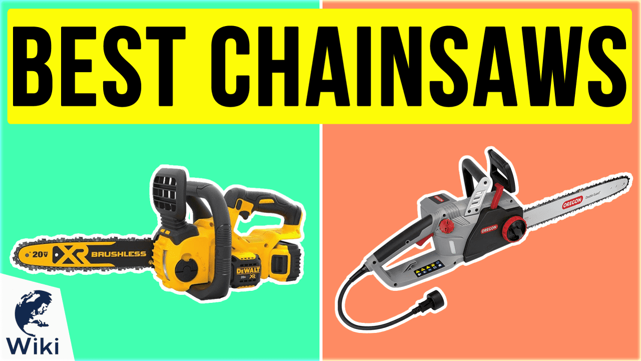 10 Best Chainsaws