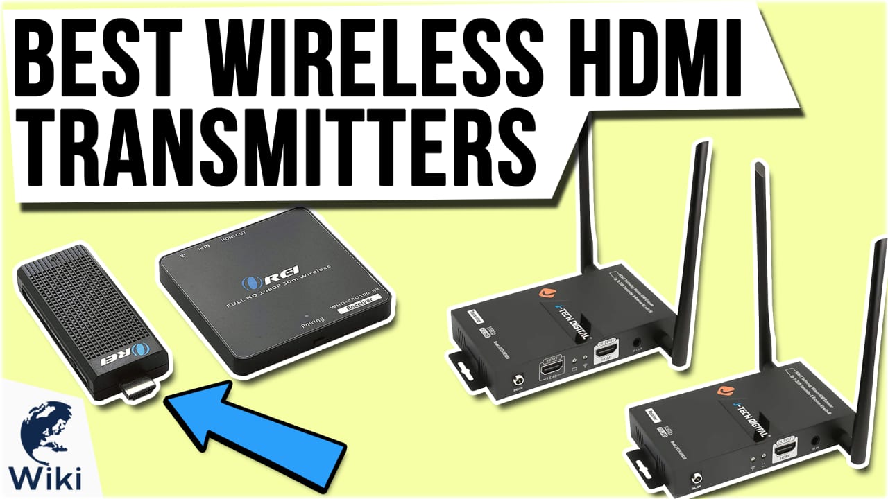 Wireless HDMI Transmitter Receiver Kit, 1080p over WIFI, IR Remote