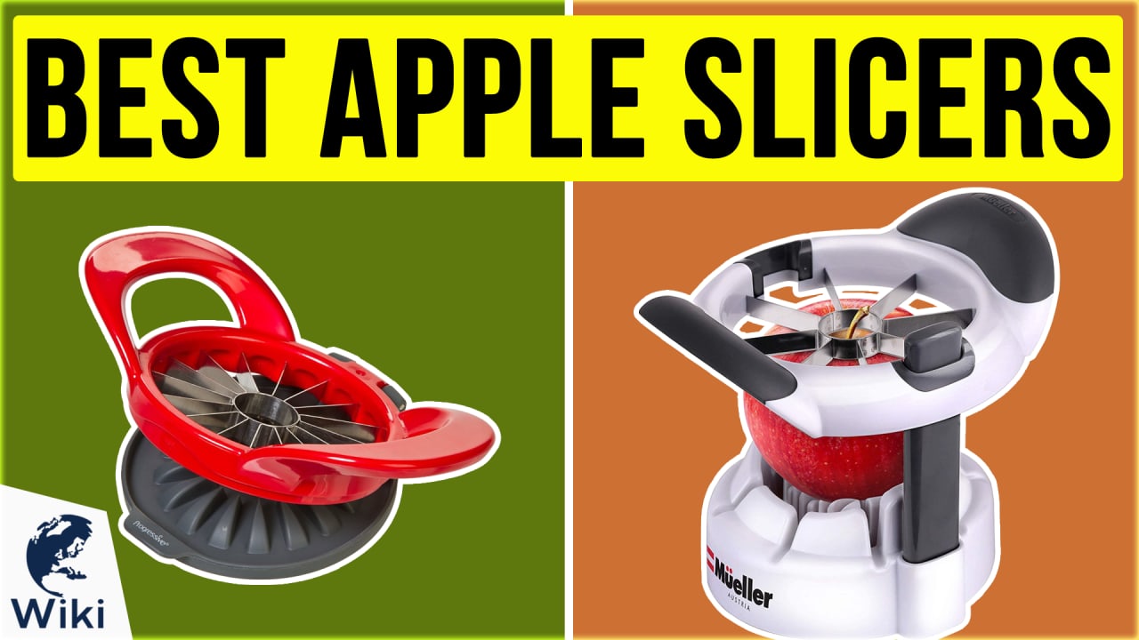 Apple Slicer ,Upgraded Version of Heavy-Duty Apple Slicer 12-Blade  Oversized Apple Corer And Divider, stainless steel super sharp apple  cutter