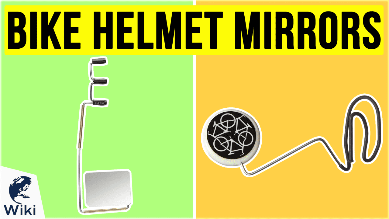 Best bicycle helmet mirror review sale