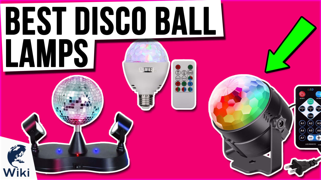 LUMI SOURCE- Spinning Disco Ball with LED Lights - for Parties, Lighting