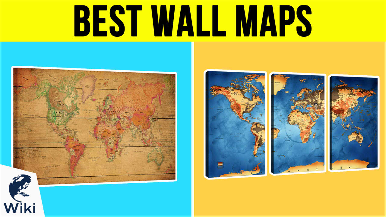 10 Best Wall Maps