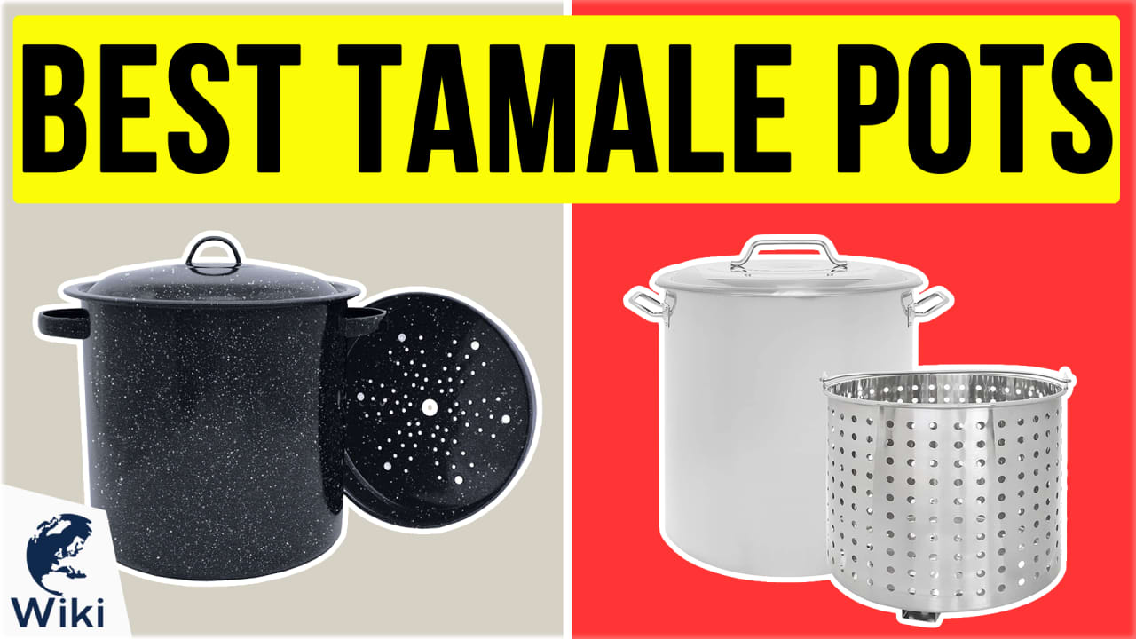 Stock-Pot 16 Qt Aluminum Steam-Pot with Steamer Rack Tamales Heavy