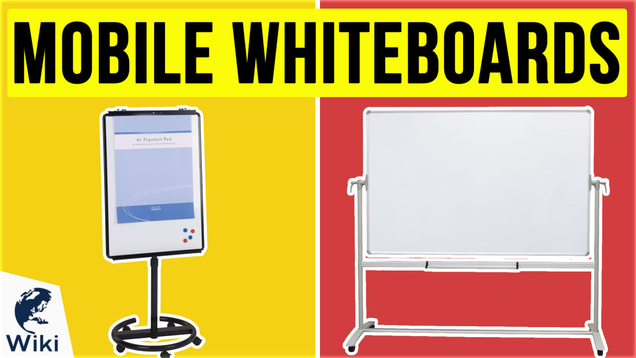 Magnetic Mobile Flipchart Whiteboard On Wheels 40x28  Maxtek Whiteboard