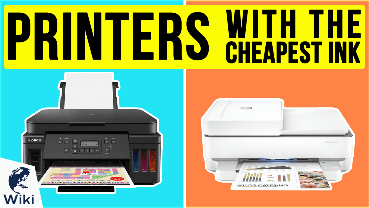 Top 9 Printers With The Cheapest Ink Video Review