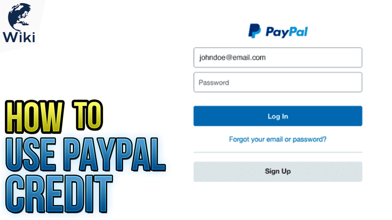 How to use paypal credit