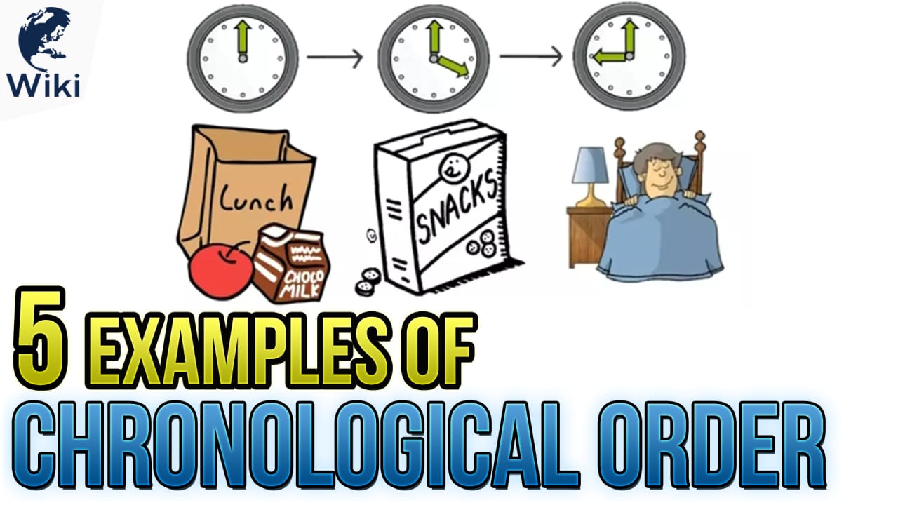 5-examples-of-chronological-order