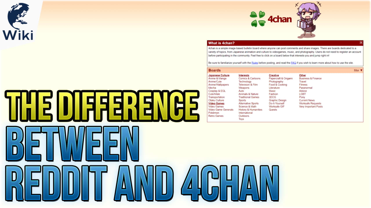 The Difference Between Reddit And 4chan