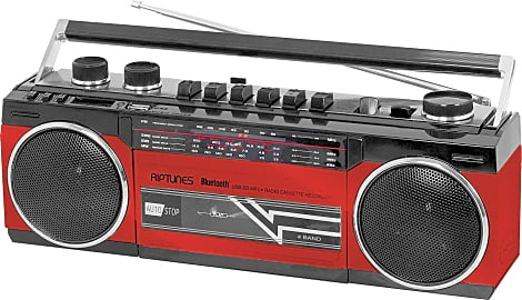 Riptunes Cassette Recorder Player, Analog Cassette to Digital MP3