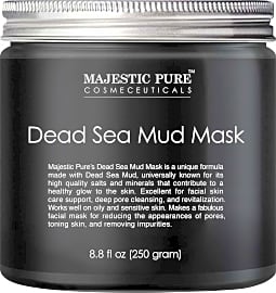 New York Biology Dead Sea Mud Mask for Face and Body with Dead Sea Mud Mask  Infused with Lavender - Spa Quality Pore Reducer for Acne, Blackheads and