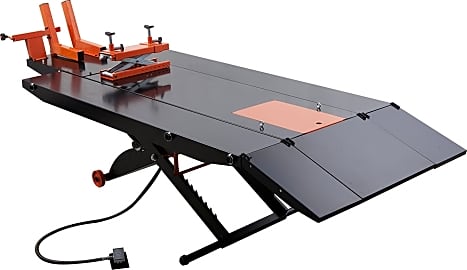 Best motorcycle lift shop table
