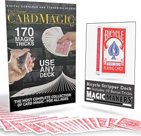 Magic Makers Magic Cartoon Deck - Specialty Card Trick Deck 