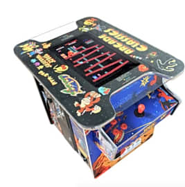 Doc and Pies Arcade Factory 412 Classic Retro Games Cocktail Arcade Machine  - Full Size - 2-Player & Reviews