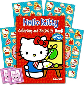 Hello Kitty & Friends Coloring Book: All Classic Hello Kitty