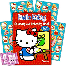 Hello Kitty & Friends Coloring Book: for adults & shilds, gifts