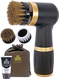 Electric Shoe Shine Kit, Sansent Electric Shoe Polisher Brush Shoe