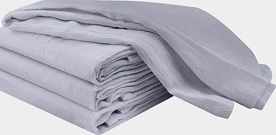 Utopia Kitchen Flour Sack Dish Towels 24 Pack Cotton Kitchen Towels White  Grey