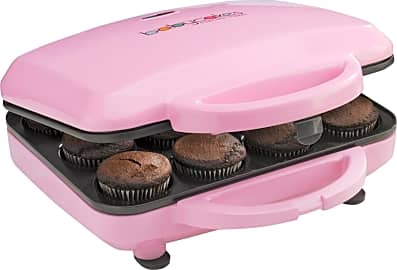 HOLSTEIN HOUSEWARES FUN Teal Nonstick Cupcake Maker (6-Piece) HF