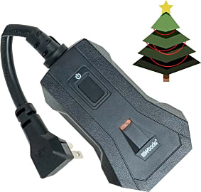 Wireless Remote Control Outlet,Wireless Remote Switch for Christmas Tree  and