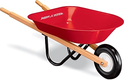 Radio flyer kids wheelbarrow top