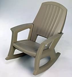 Semco recycled plastic rocking chair store