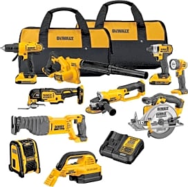 Dewalt 10 tool clearance combo set