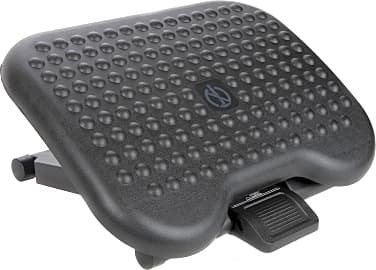 EUREKA ERGONOMIC Height Adjustable Rolling Ottoman: Office Footrest