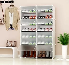 Joiscope portable shoe storage organizer tower best sale