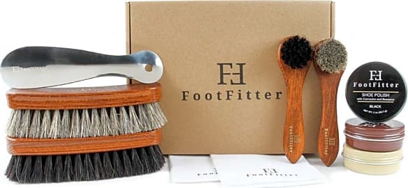 FootFitter Shoe Shine Care Valet Box Set