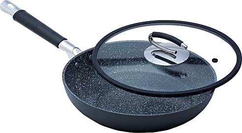 CeraTerra Frying Pan with Lid