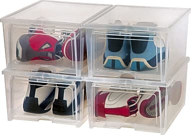 Iris easy access shoe box cheap