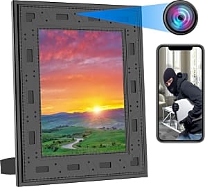 Wireless picture frame hidden camera discount