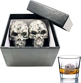  Surgical Grade Steel Whiskey Stones - BEST - Whiskey Rocks Ice  cubes - 100%: Home & Kitchen