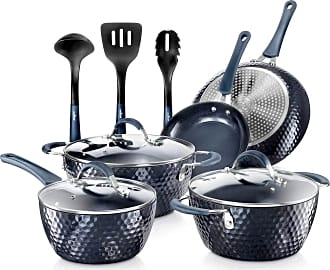 Paula Deen Signature Porcelain 15 Piece Aluminum Non Stick Cookware Set &  Reviews