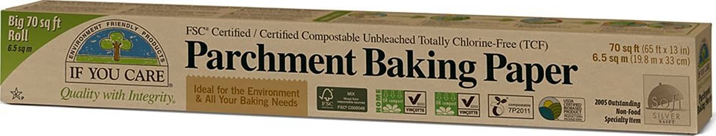 If You Care Parchment Baking Paper Roll, 70 sq ft