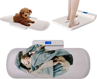 Multi-Function Digital Pet Weight Scale Max 220 lbs Portable Dog Cat Scale  Smart Weigh Comfort Vet Pet Scale Pet Check Weight Scale