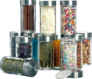 Kamenstein Empty Jars With Silver Cap, 3-Ounce & Reviews