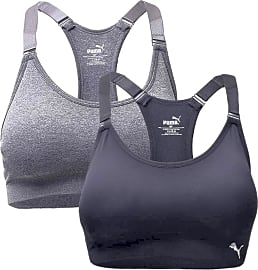 Puma ladies 2 pack seamless sports bra  Seamless sports bra, Sports bra, Sport  bra brands