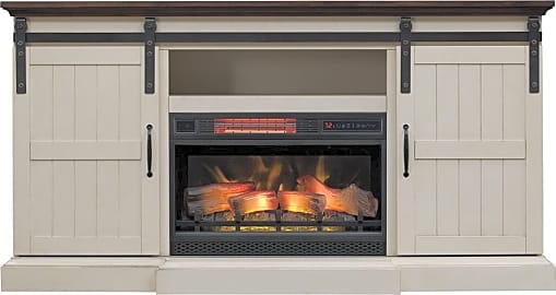 Classicflame deerfield electric 2024 fireplace entertainment center