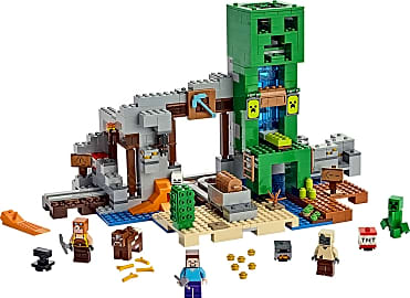 Lego Creeper Mine