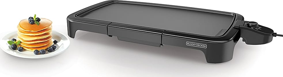 Best Buy: Black & Decker Griddle Black GD2011B